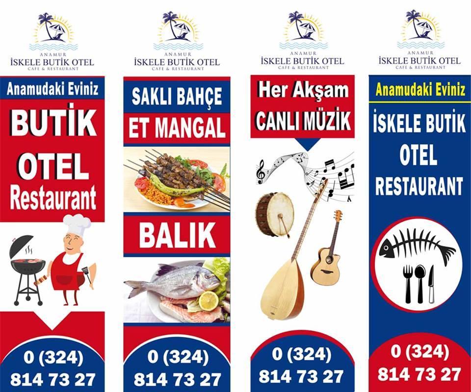 Iskele Butik Hotel Anamur Exterior foto